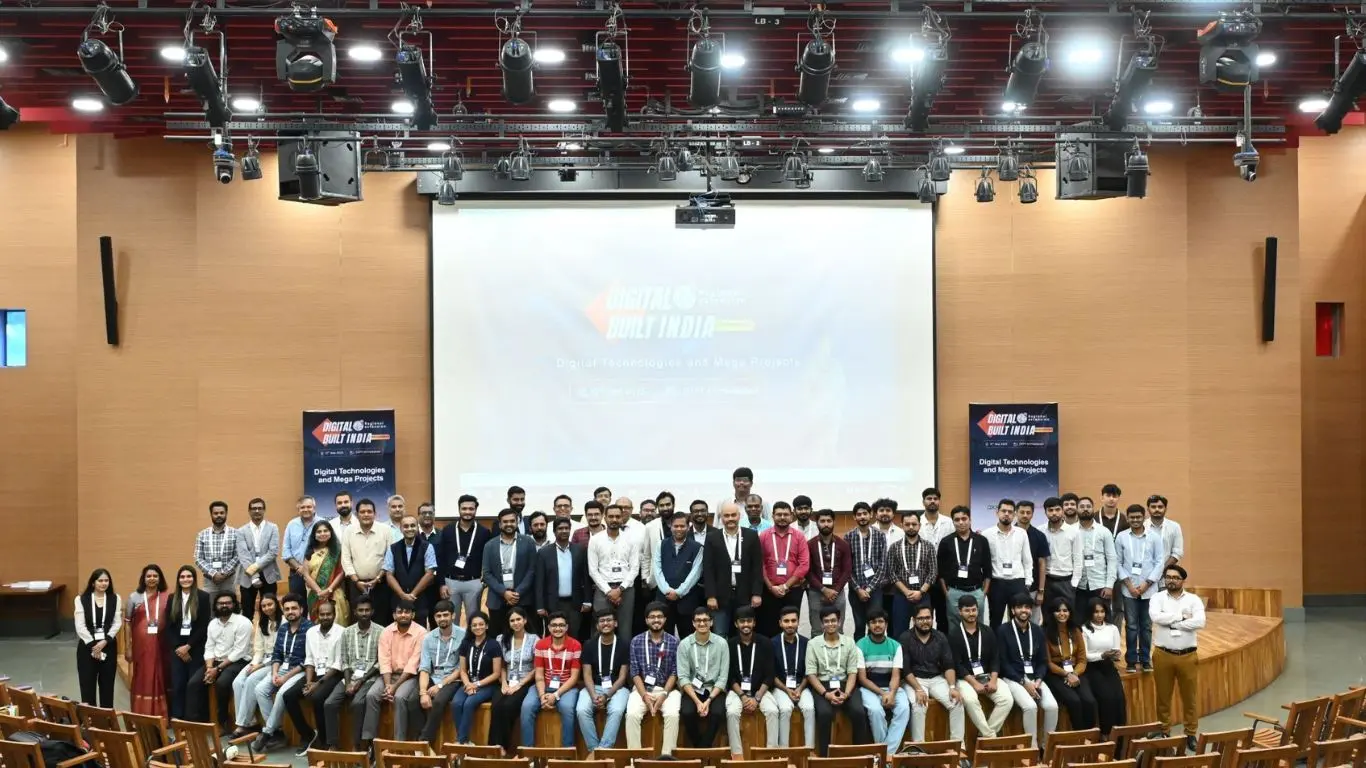 Digital Built India event at CEPT University Ahmedabad