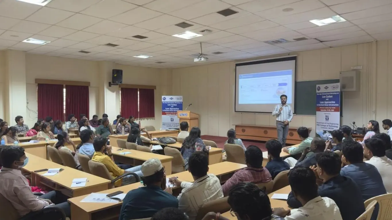 Keynote Talk at International Workshop on Low Carbon & Resilient Green Infrastructure Event - Yatzar Creations 1 (2)