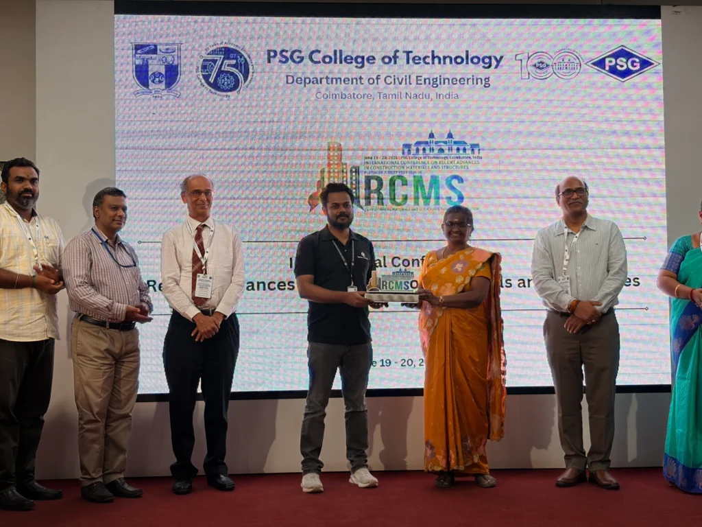 RCMS 2026 award ceremony at PSG Tech Coimbatore