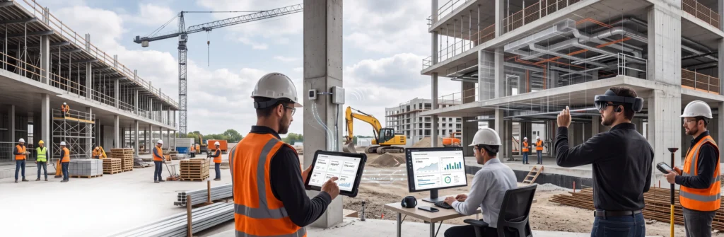 Merging AI, IoT, and AR/VR with Modern Construction