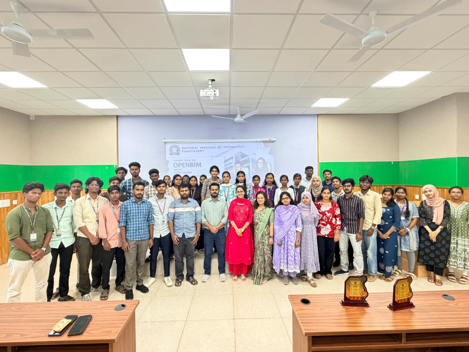 Participants at the OpenBIM workshop at NIT